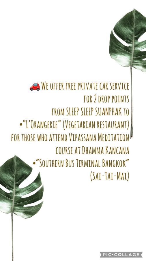 Sleep Sleep Suanphak Hotell Bangkok Exteriör bild